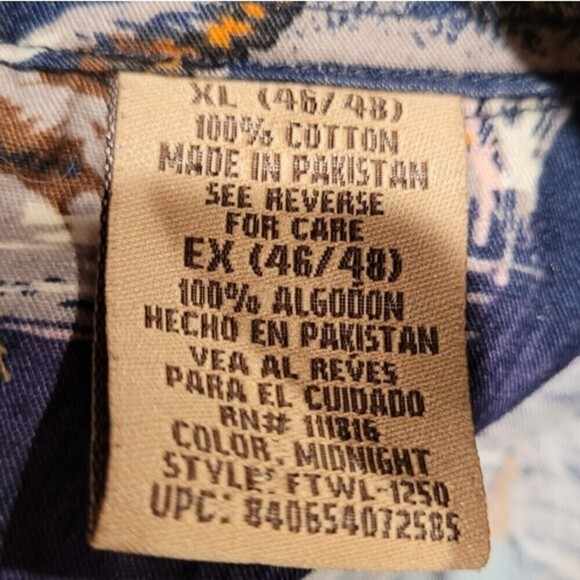 Outdoor Life Field Tested Men's Mallard Duck Print Long Sleeve Button Down XL - Picture 11 of 11